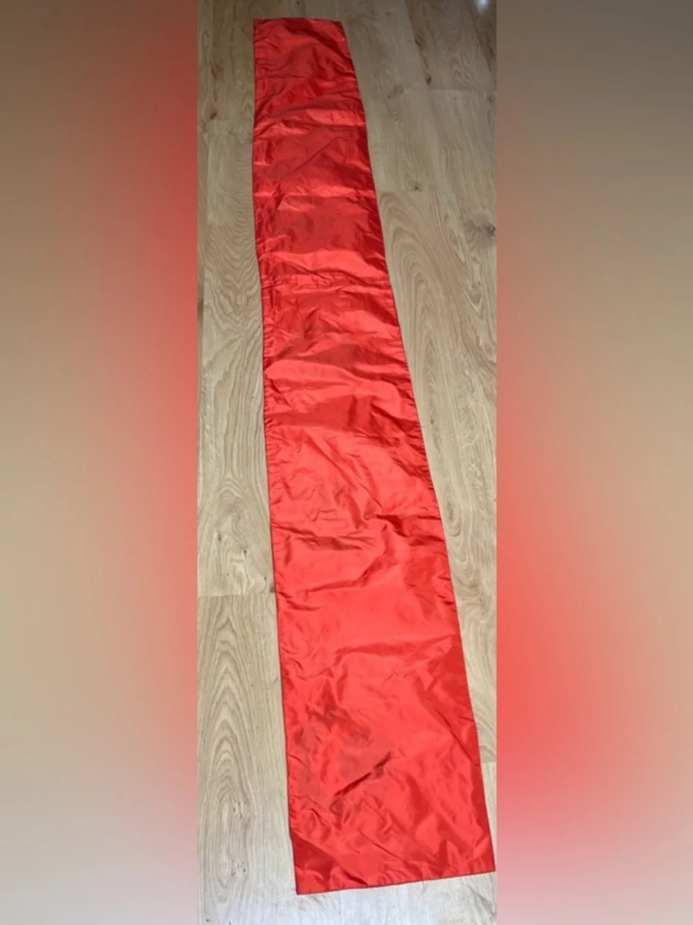 100% Silk Double Sided 87” x 10” Wrap Shawl Scarf